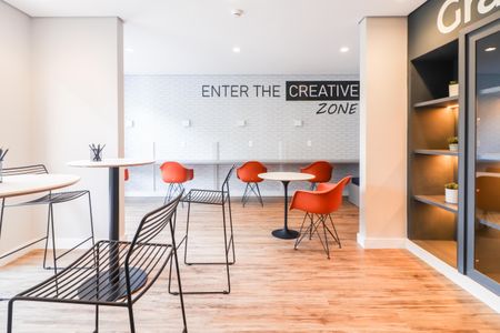 Apartamento para alugar com 28m², 1 quarto e sem vaga Apartamento para alugar com 28m², 1 quarto e sem vagaCoworking