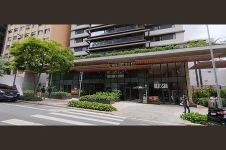 Studio para alugar com 28m², 1 quarto e sem vaga Studio para alugar com 28m², 1 quarto e sem vagaFachada