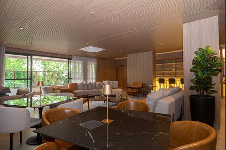 Studio para alugar com 28m², 1 quarto e sem vaga Studio para alugar com 28m², 1 quarto e sem vagaÁrea comum - Lounge