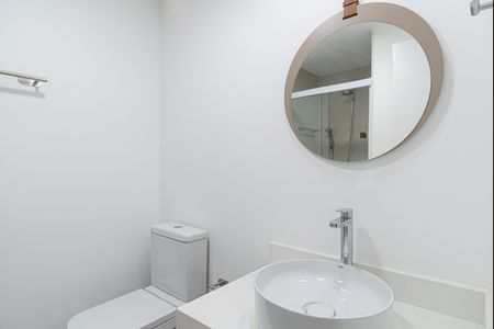 Studio para alugar com 28m², 1 quarto e sem vaga Studio para alugar com 28m², 1 quarto e sem vagaBanheiro
