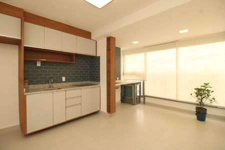 Sala/Cozinha de apartamento para alugar com 1 quarto, 35m² em Ipiranga, São Paulo