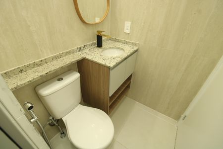 Apartamento para alugar com 35m², 1 quarto e sem vagaBanheiro da Suíte