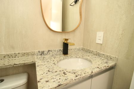 Apartamento para alugar com 35m², 1 quarto e sem vagaBanheiro da Suíte