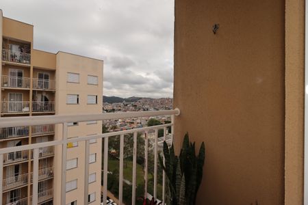Sacada da Sala de Jantar de apartamento para alugar com 2 quartos, 55m² em Jardim Santa Cristina, Santo André