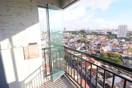 Varanda da sala de apartamento para alugar com 1 quarto, 41m² em Vila Campesina, Osasco