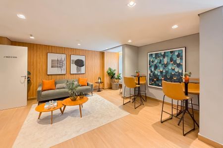 Studio para alugar com 27m², 1 quarto e sem vaga Studio para alugar com 27m², 1 quarto e sem vagaSalão de Festas