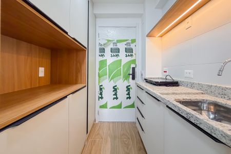 Studio para alugar com 27m², 1 quarto e sem vaga Studio para alugar com 27m², 1 quarto e sem vagaCozinha