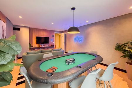 Studio para alugar com 27m², 1 quarto e sem vaga Studio para alugar com 27m², 1 quarto e sem vagaSalão de Jogos