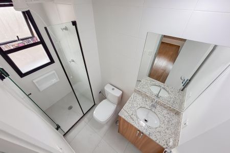 Studio para alugar com 27m², 1 quarto e sem vaga Studio para alugar com 27m², 1 quarto e sem vagaBanheiro