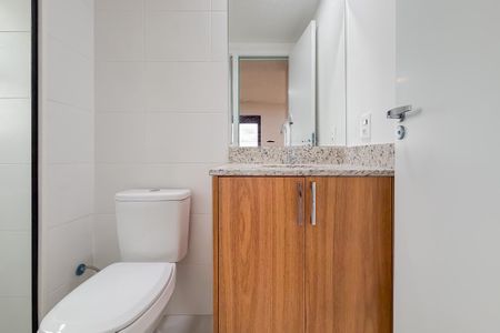 Studio para alugar com 27m², 1 quarto e sem vaga Studio para alugar com 27m², 1 quarto e sem vagaBanheiro