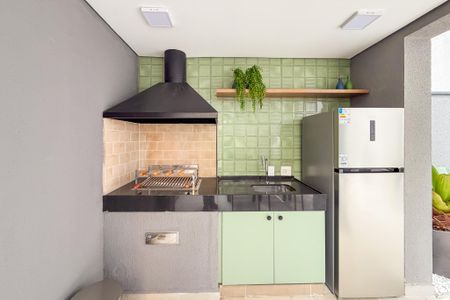 Studio para alugar com 27m², 1 quarto e sem vaga Studio para alugar com 27m², 1 quarto e sem vagaChurrasqueira