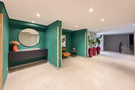 Studio para alugar com 27m², 1 quarto e sem vaga Studio para alugar com 27m², 1 quarto e sem vagaHall Social