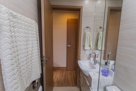 Apartamento à venda com 112m², 2 quartos e 3 vagasBanheiro da Suíte