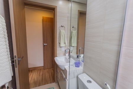 Apartamento à venda com 112m², 2 quartos e 3 vagasBanheiro da Suíte