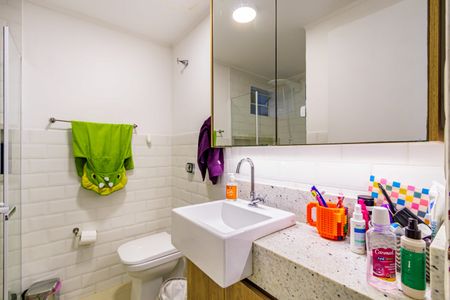 Apartamento à venda com 85m², 2 quartos e 1 vagaBanheiro social