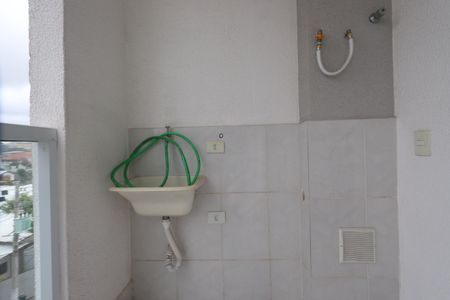 Apartamento para alugar com 45m², 1 quarto e 1 vagaDetalhe Lavanderia