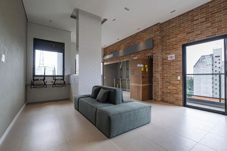 Studio à venda com 26m², 1 quarto e sem vagaLavanderia