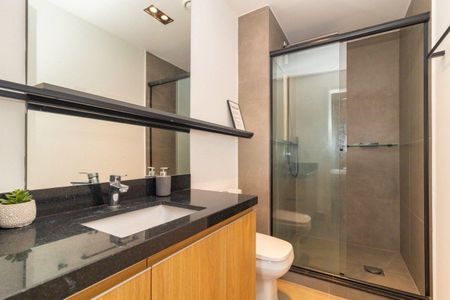 Apartamento para alugar com 36m², 1 quarto e 1 vaga Apartamento para alugar com 36m², 1 quarto e 1 vagaBanheiro