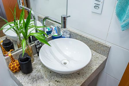 Apartamento à venda com 50m², 2 quartos e 2 vagasBanheiro suite