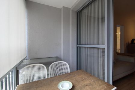Varanda de apartamento à venda com 1 quarto, 37m² em Indianópolis, São Paulo
