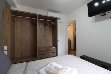 Quarto Suíte de apartamento à venda com 1 quarto, 37m² em Indianópolis, São Paulo