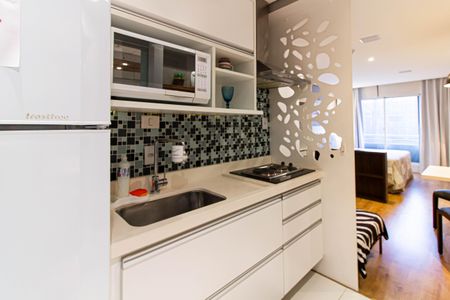 Studio para alugar com 30m², 1 quarto e 1 vagaCozinha