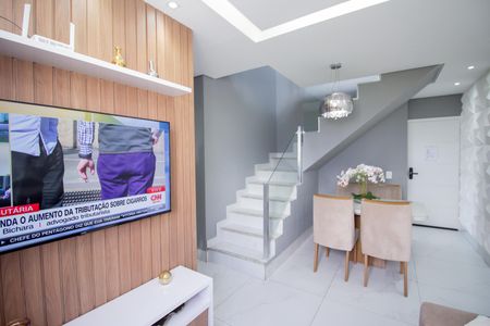 Sala de apartamento à venda com 3 quartos, 144m² em Cabral, Contagem