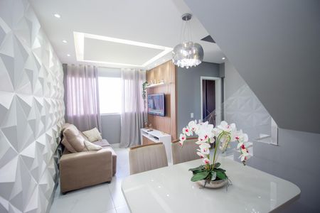 Sala de apartamento à venda com 3 quartos, 144m² em Cabral, Contagem