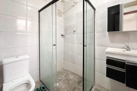 Casa de condomínio para alugar com 65m², 2 quartos e sem vagaBanheiro da Suíte