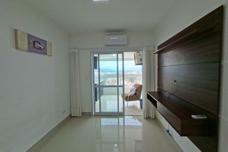 Sala de apartamento para alugar com 1 quarto, 59m² em Balneario Flórida, Praia Grande