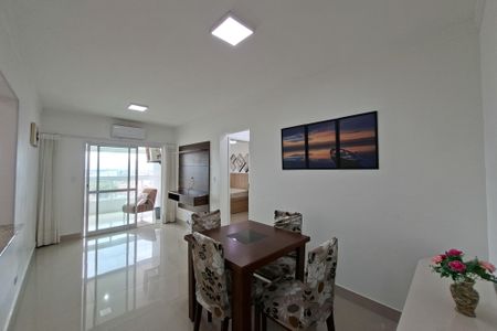 Sala de apartamento para alugar com 1 quarto, 59m² em Balneario Flórida, Praia Grande