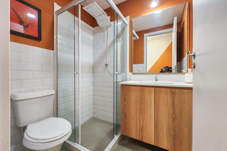 Studio à venda com 32m², 1 quarto e sem vaga Studio à venda com 32m², 1 quarto e sem vagaBanheiro