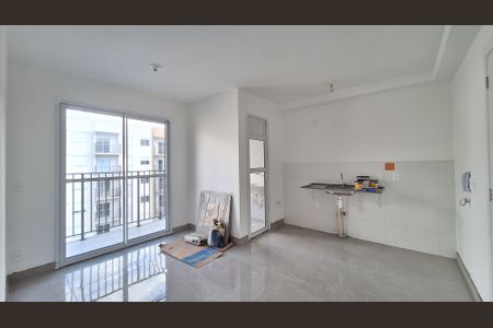Sala/Cozinha de apartamento para alugar com 2 quartos, 41m² em Bom Retiro, São Paulo
