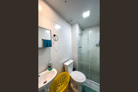 Banheiro de kitnet/studio à venda com 1 quarto, 34m² em Mooca, São Paulo