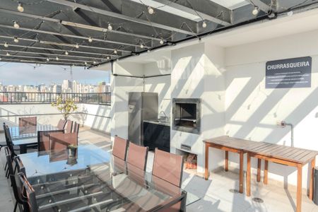 Apartamento para alugar com 26m², 2 quartos e sem vagaÁrea comum - Churrasqueira
