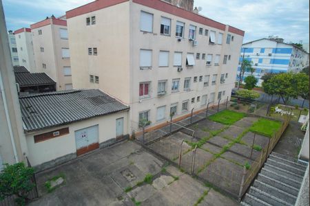 Suíte - Vista de kitnet/studio para alugar com 1 quarto, 36m² em Jardim Dona Leopoldina, Porto Alegre