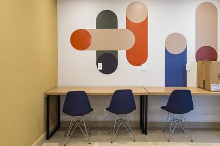 Apartamento para alugar com 25m², 1 quarto e sem vaga Apartamento para alugar com 25m², 1 quarto e sem vagaÁrea comum - Cooworking