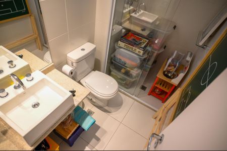 Apartamento para alugar com 136m², 3 quartos e 2 vagasBanheiro Quarto 3 - Suite