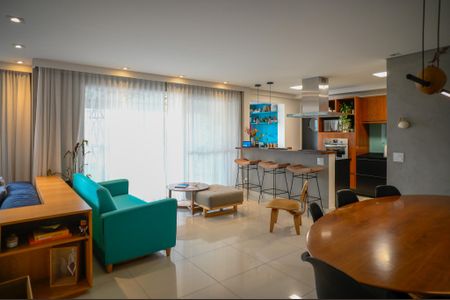 Apartamento para alugar com 136m², 3 quartos e 2 vagasSala