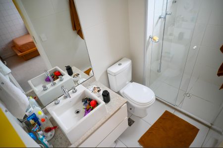 Apartamento para alugar com 136m², 3 quartos e 2 vagasBanheiro Quarto 1 - Suite