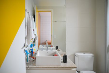 Apartamento para alugar com 136m², 3 quartos e 2 vagasBanheiro Quarto 1 - Suite