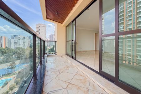 Varanda da Sala de apartamento para alugar com 3 quartos, 180m² em Jardim Vila Mariana, São Paulo