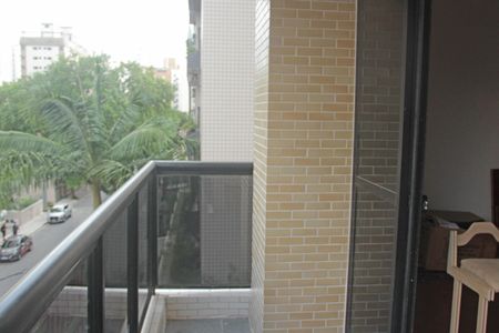 Varanda da Sala de apartamento para alugar com 4 quartos, 232m² em Boqueirão, Santos