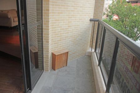Varanda da Sala de apartamento para alugar com 4 quartos, 232m² em Boqueirão, Santos