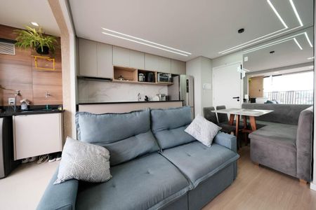 Sala/Cozinha de apartamento à venda com 2 quartos, 44m² em Vila Nova Savoia, São Paulo