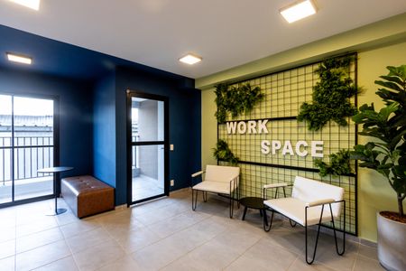 Apartamento à venda com 38m², 2 quartos e sem vagaCoworking