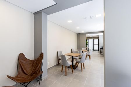 Apartamento à venda com 38m², 2 quartos e sem vagaSalão de Festas