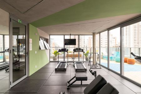 Área comum - Academia de kitnet/studio para alugar com 1 quarto, 24m² em Perdizes, São Paulo
