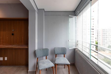 Studio para alugar com 24m², 1 quarto e sem vagaVaranda