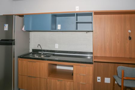 Studio para alugar com 24m², 1 quarto e sem vaga Studio para alugar com 24m², 1 quarto e sem vagaCozinha